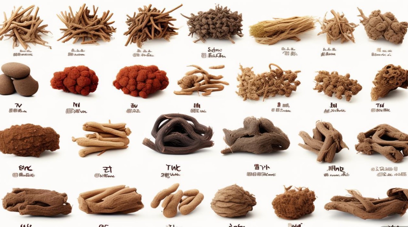 中草药根茎大全与名称