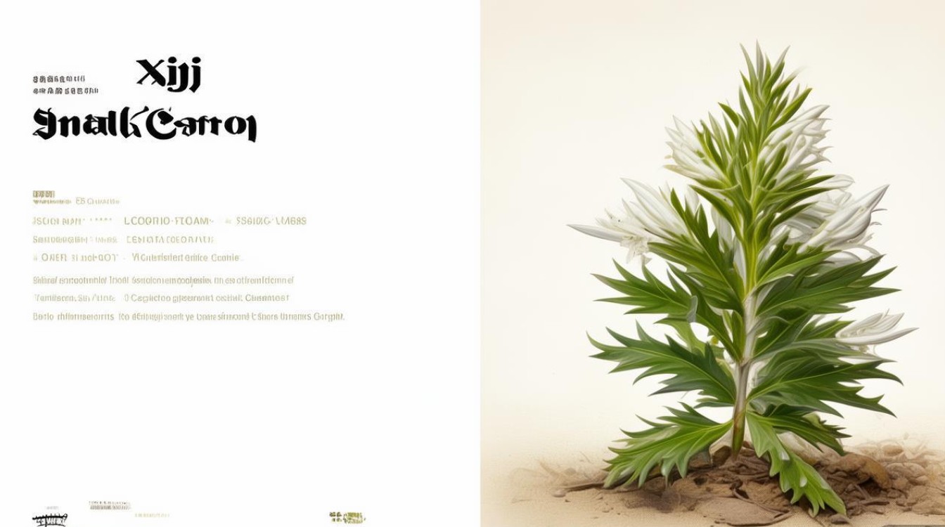 小蓟药材图片