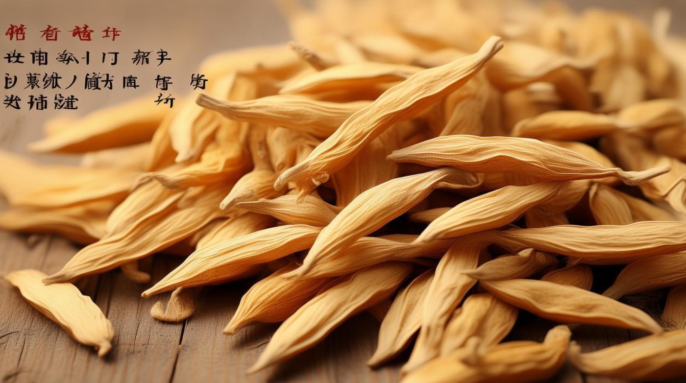 槐米药材图