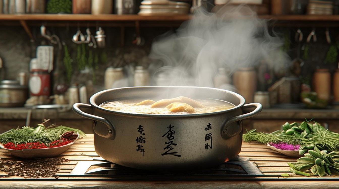 煮鸡子药材