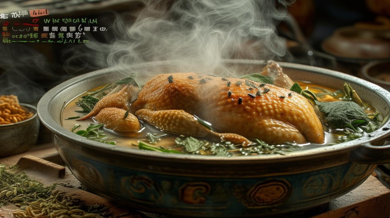 煮鸡子药材
