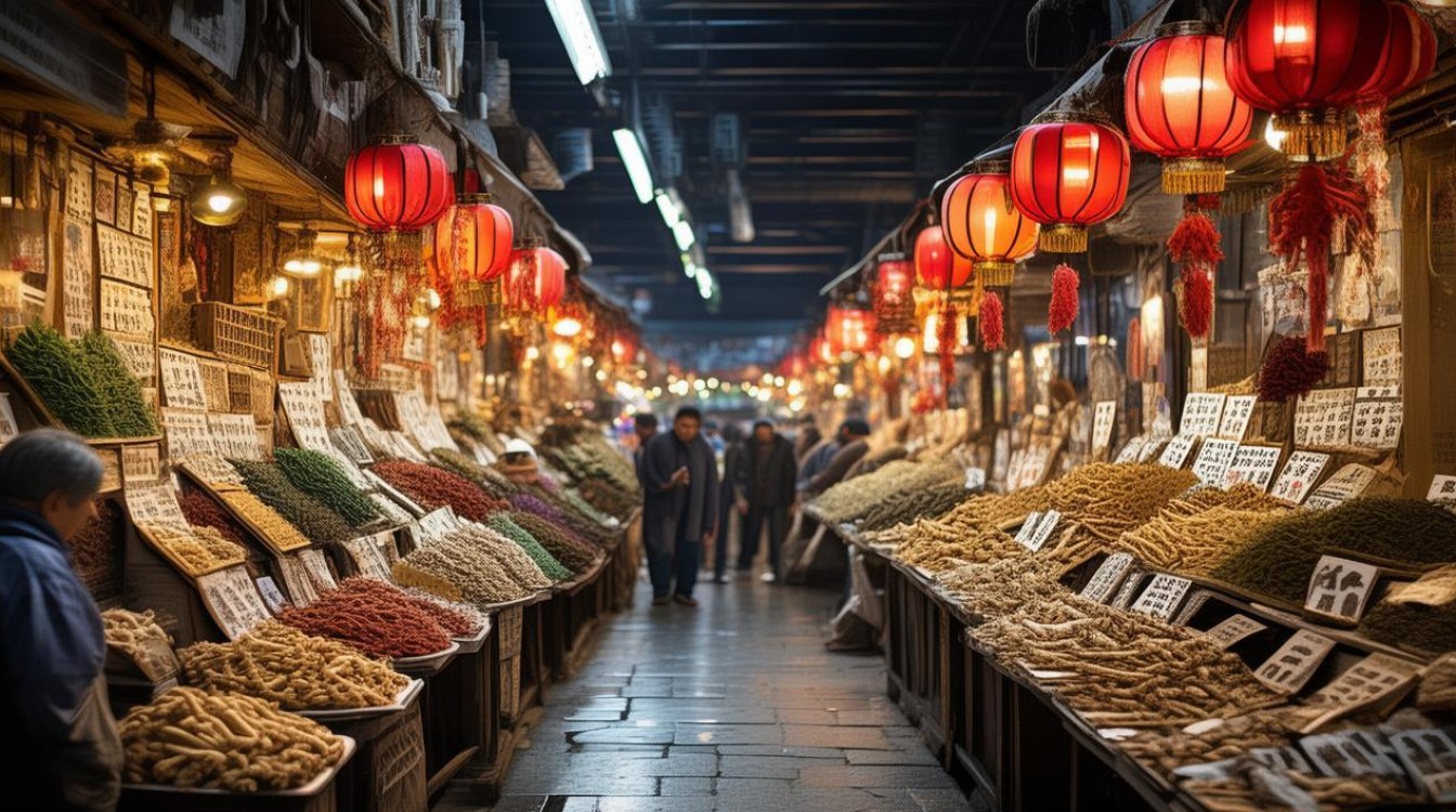 中国的中草药市场