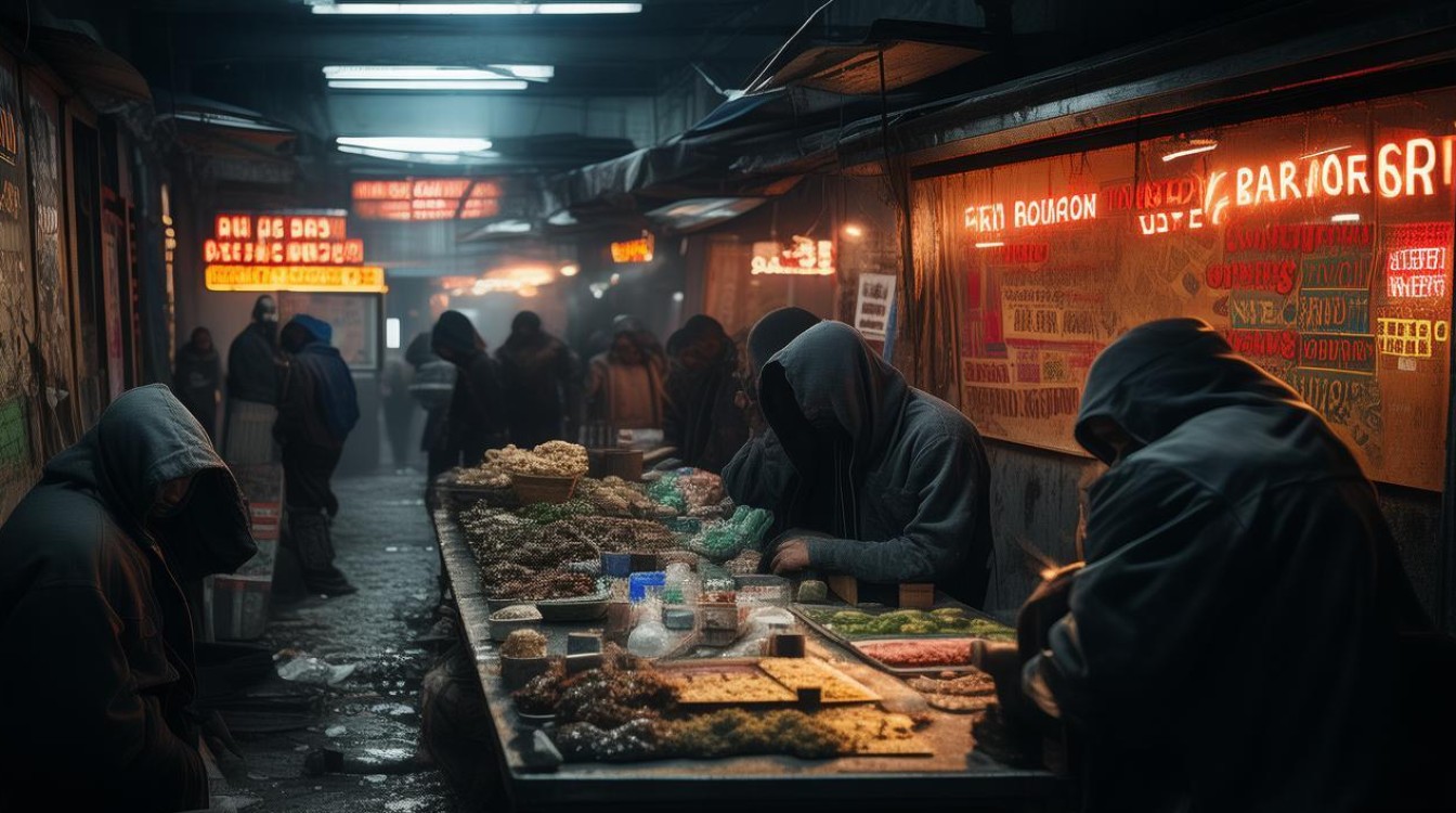 非法药材市场