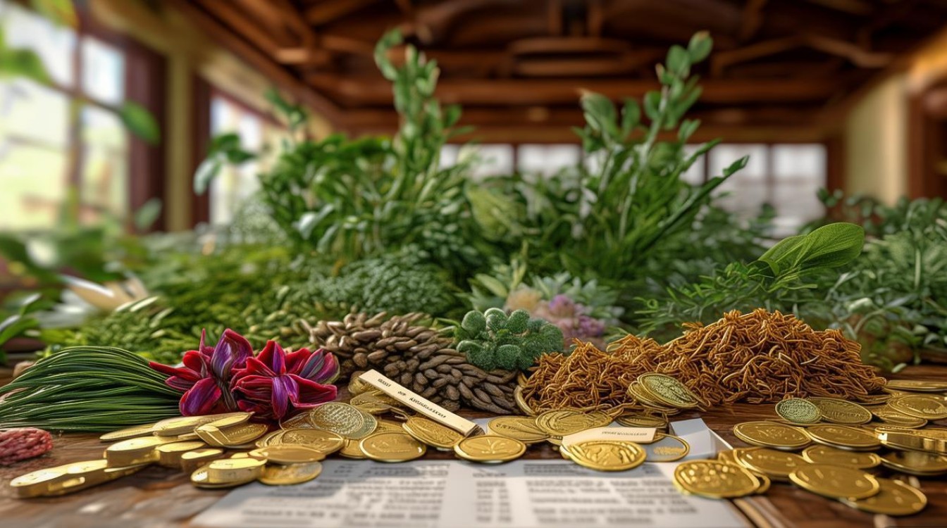 金钱风药材