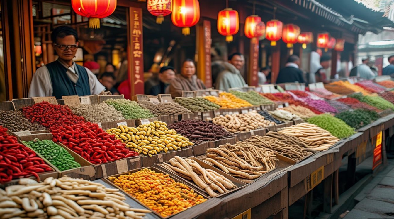 洛宁药材市场