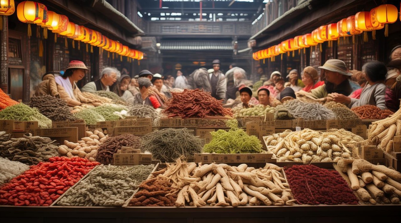 洛宁药材市场