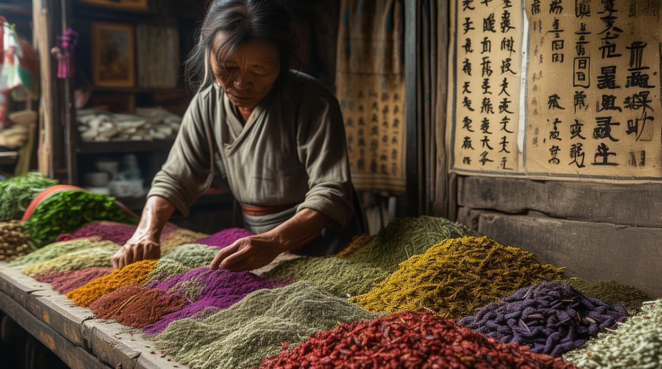 中草药一匹绸