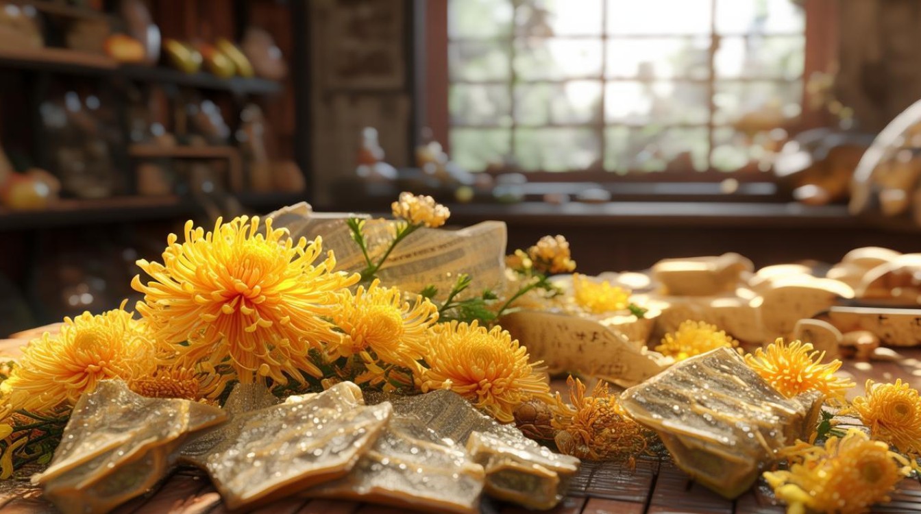 中草药黄花金骨
