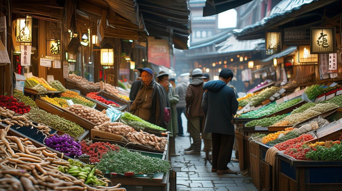 最近药材市场