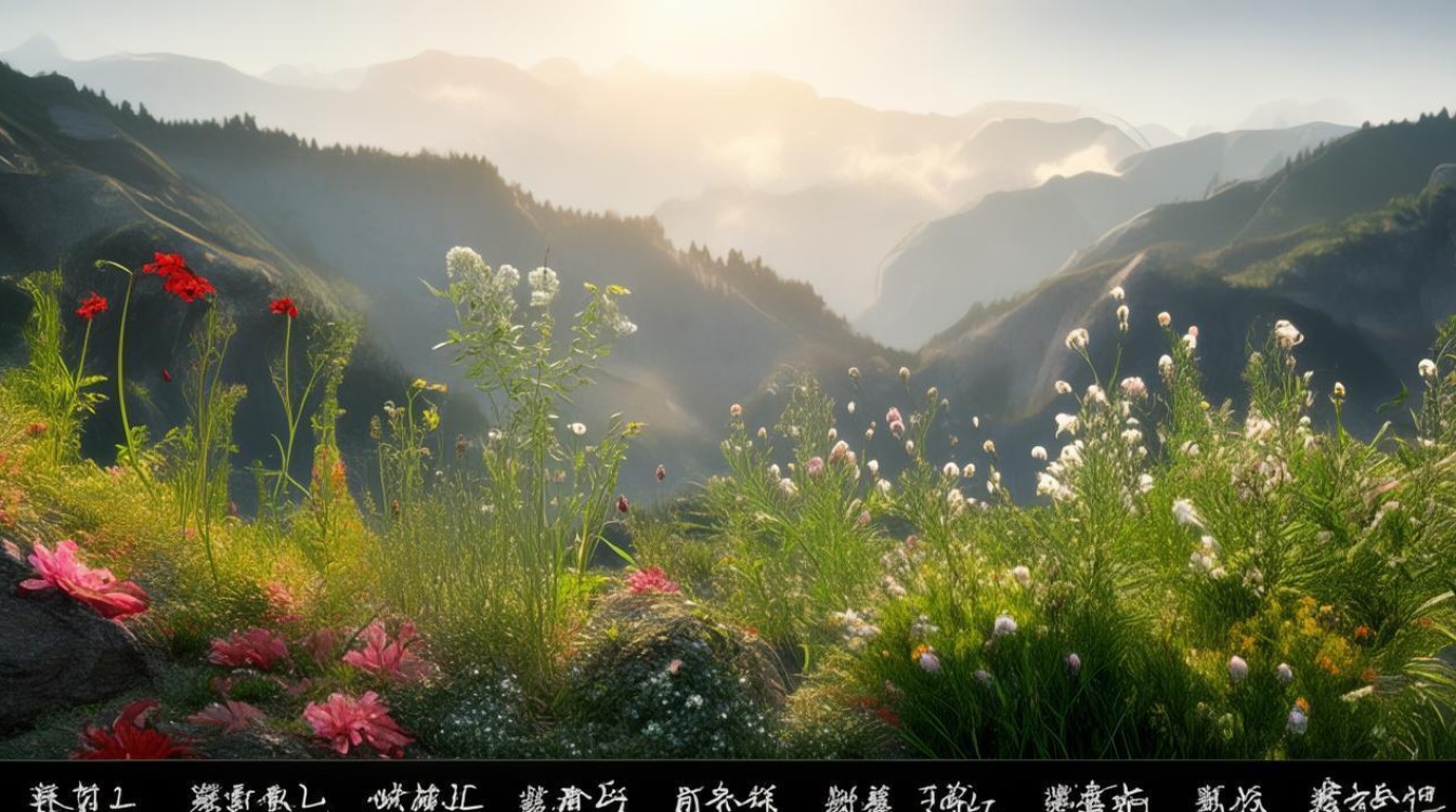 四川山上野生中药材