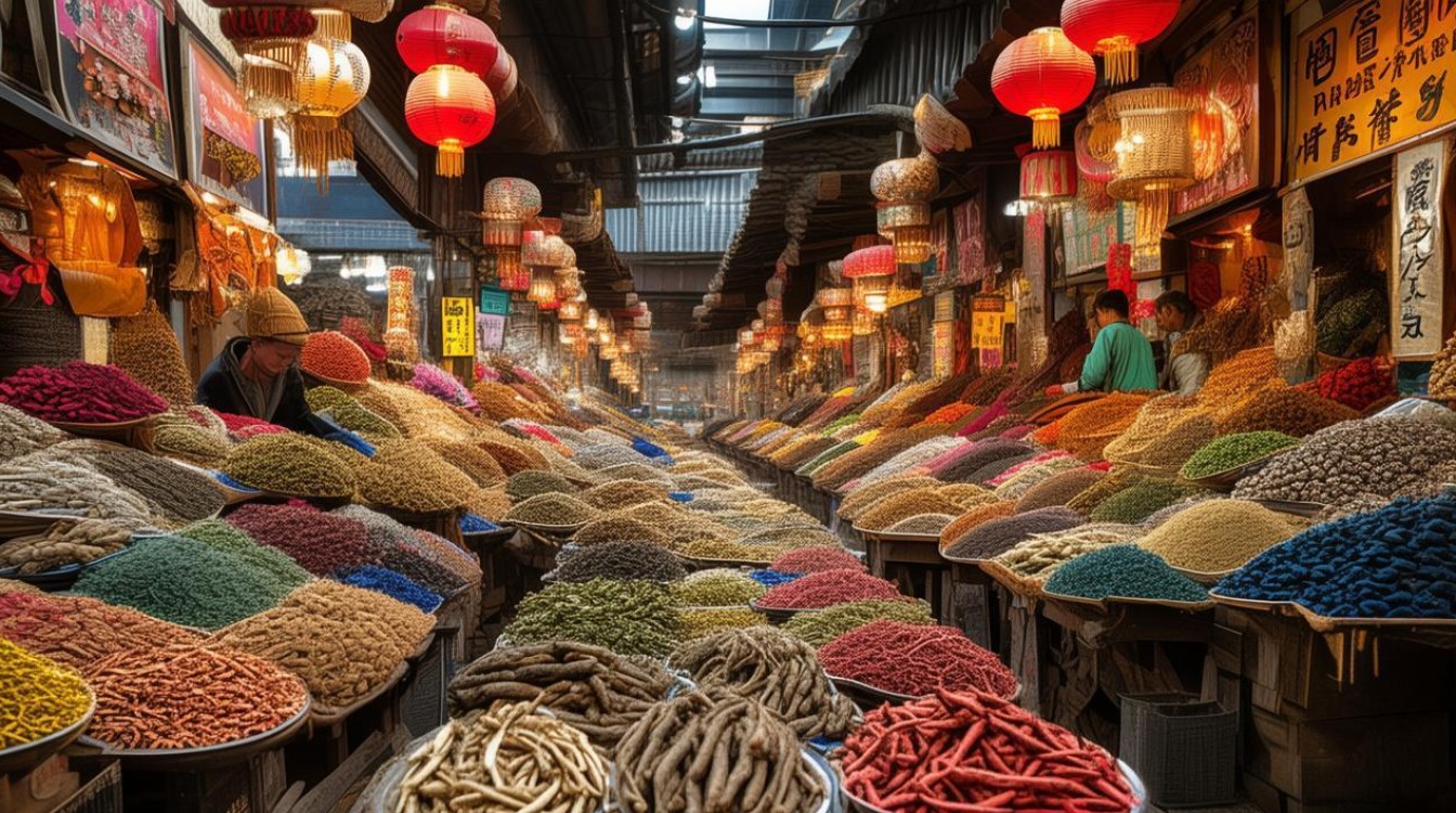 中国几个中药材市场