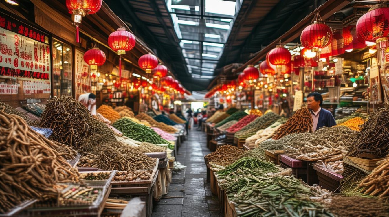 中国几个中药材市场