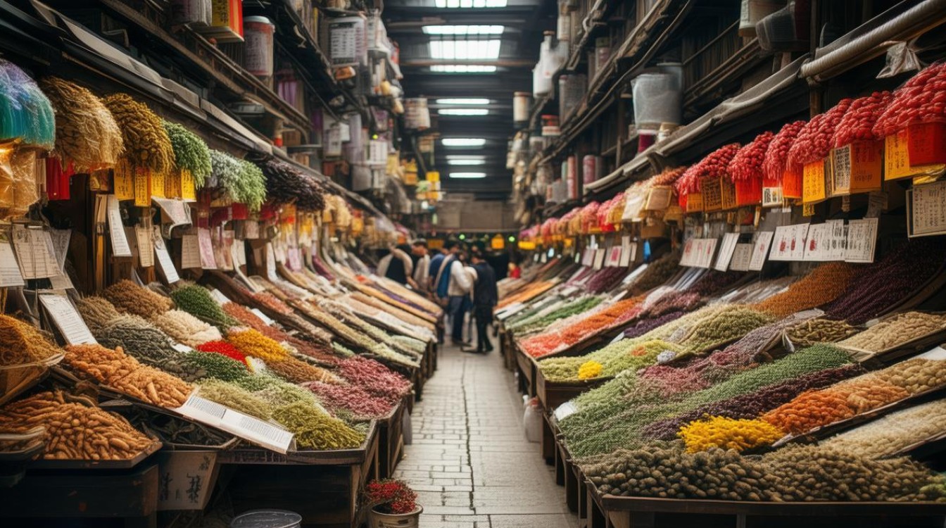 大型药材批发市场