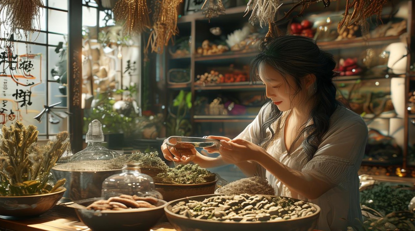 誉真中草药美容