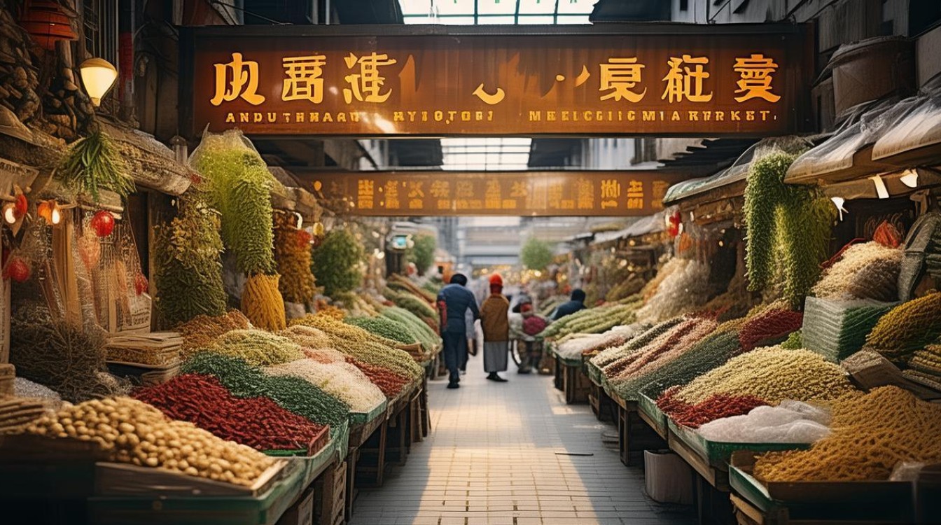 安徽豪州药材市场