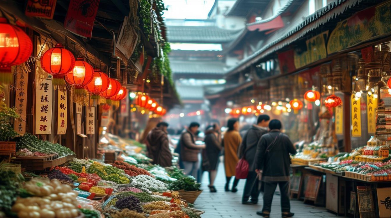 中国的药材市场