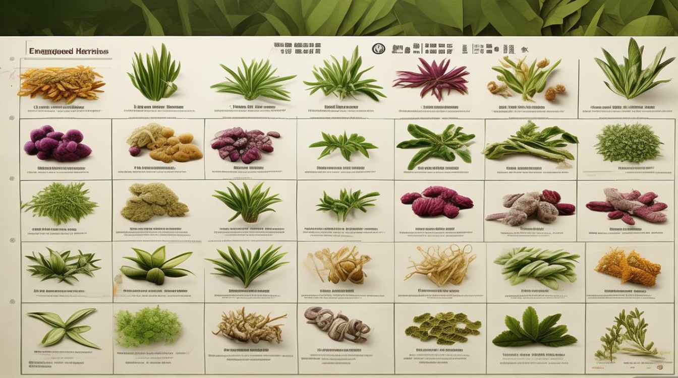 濒危中草药名录