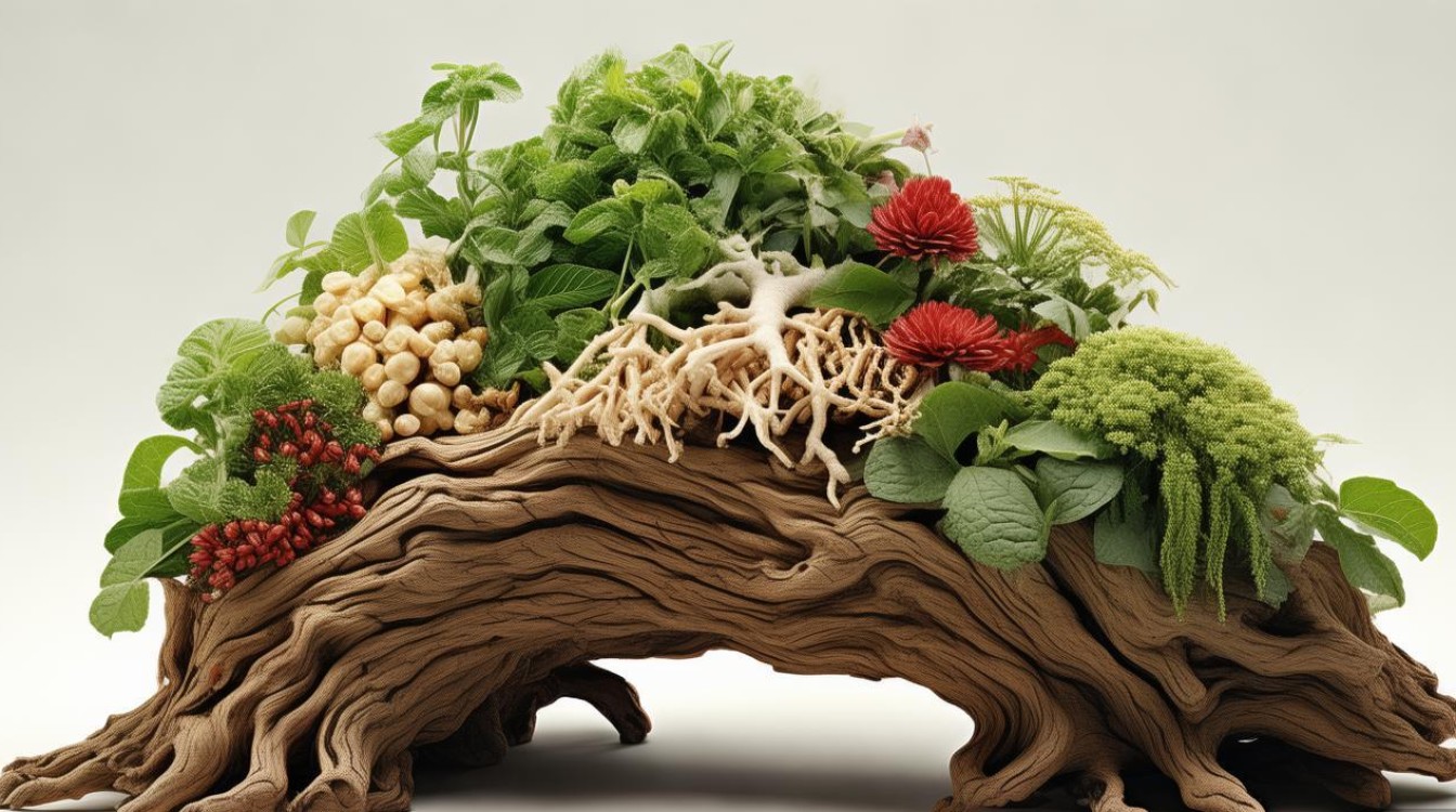 扫把树根中草药图片
