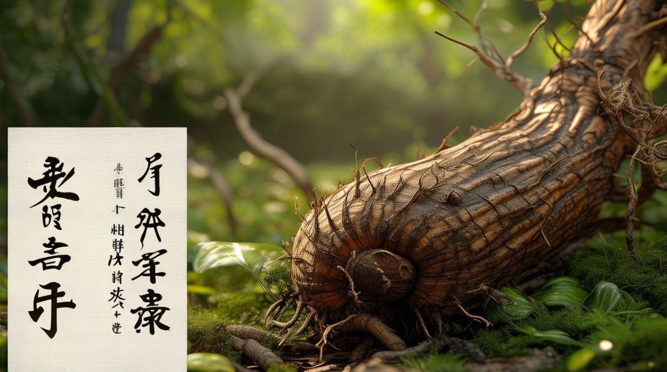 中草药野生山芋头