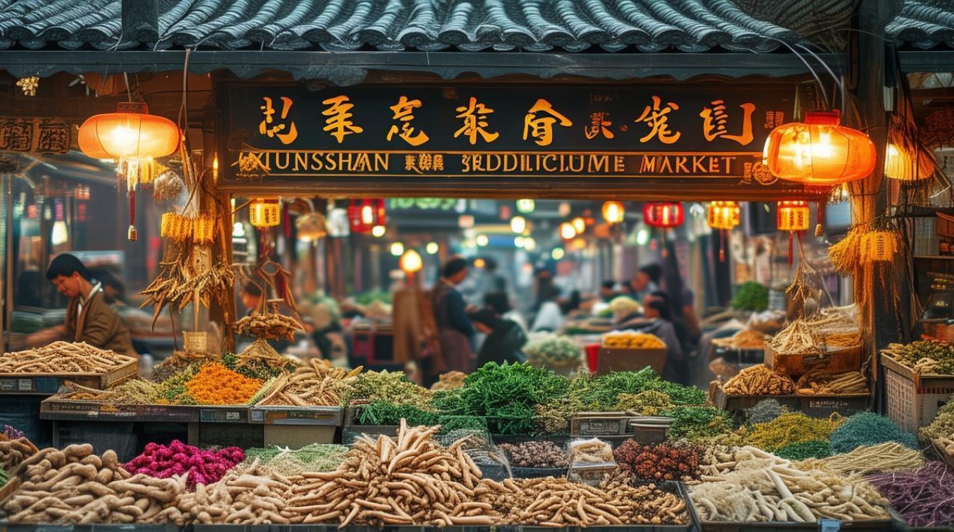 昆山中药材市场在那里
