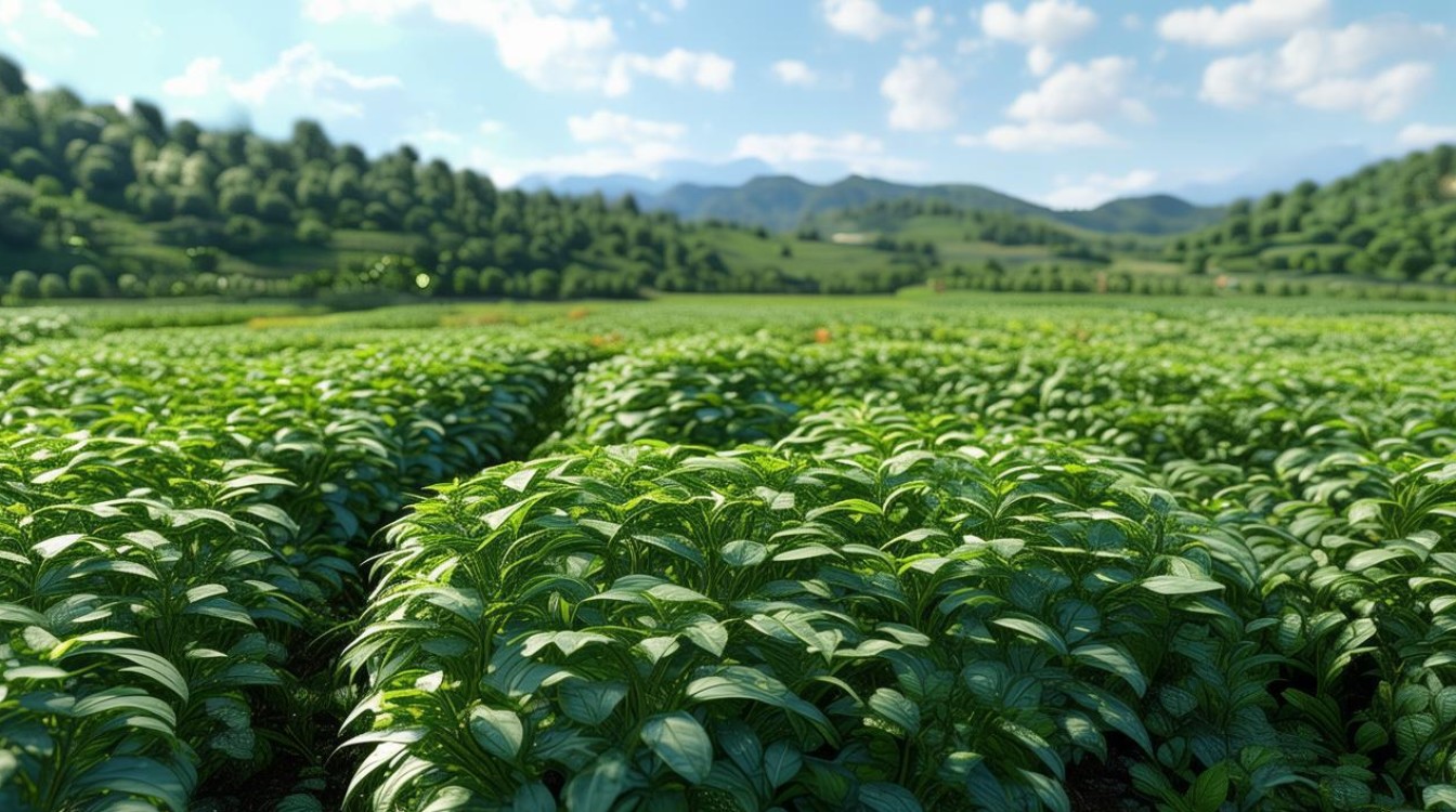 全国中药材种植面积