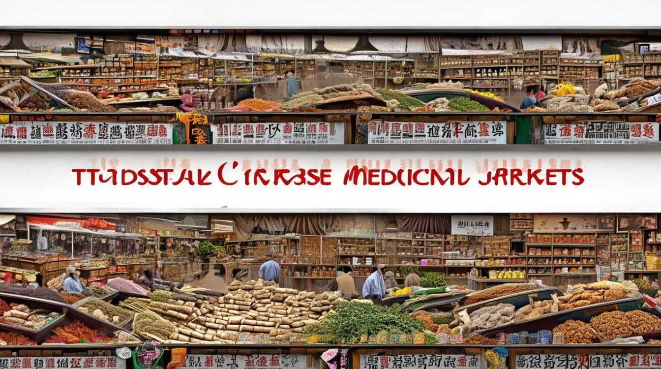 全国17个中药材市场