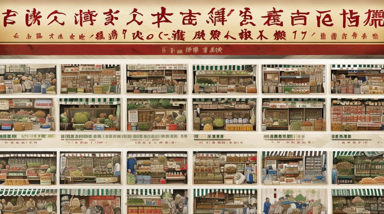 全国17个中药材市场