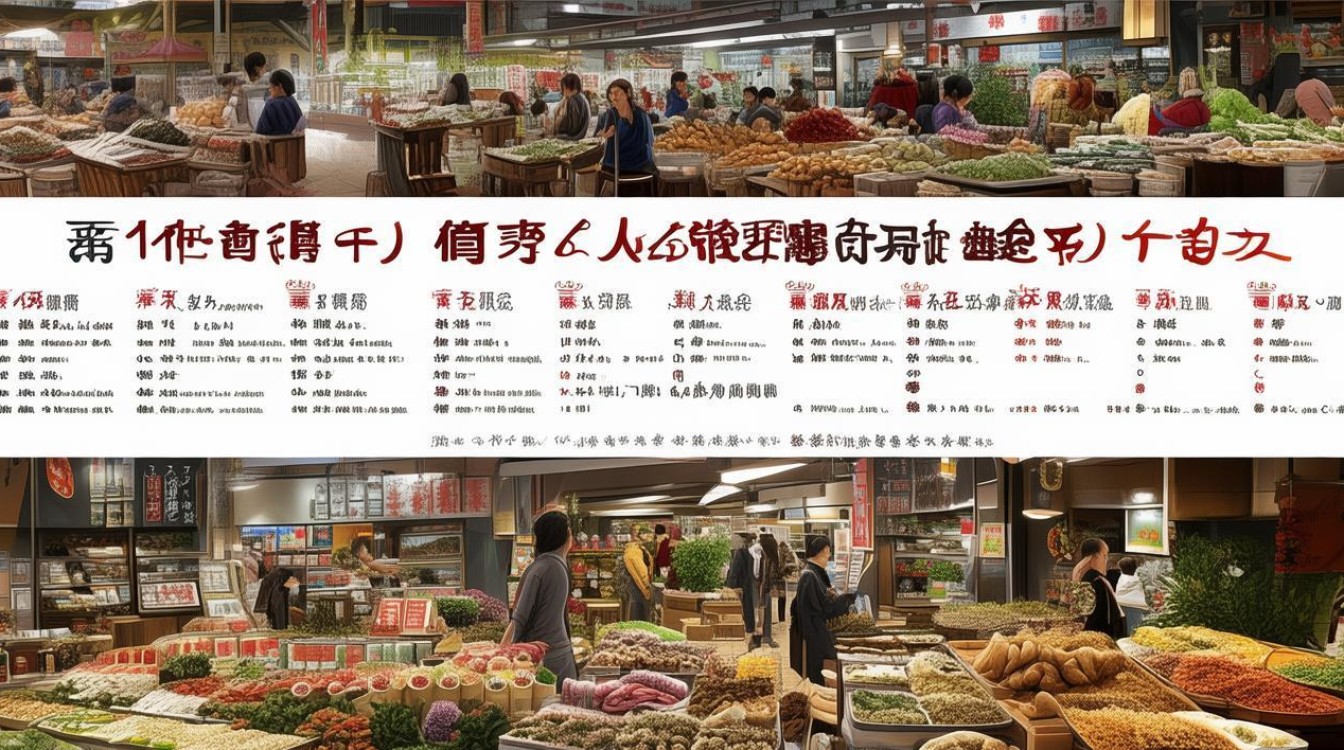 全国17个中药材市场