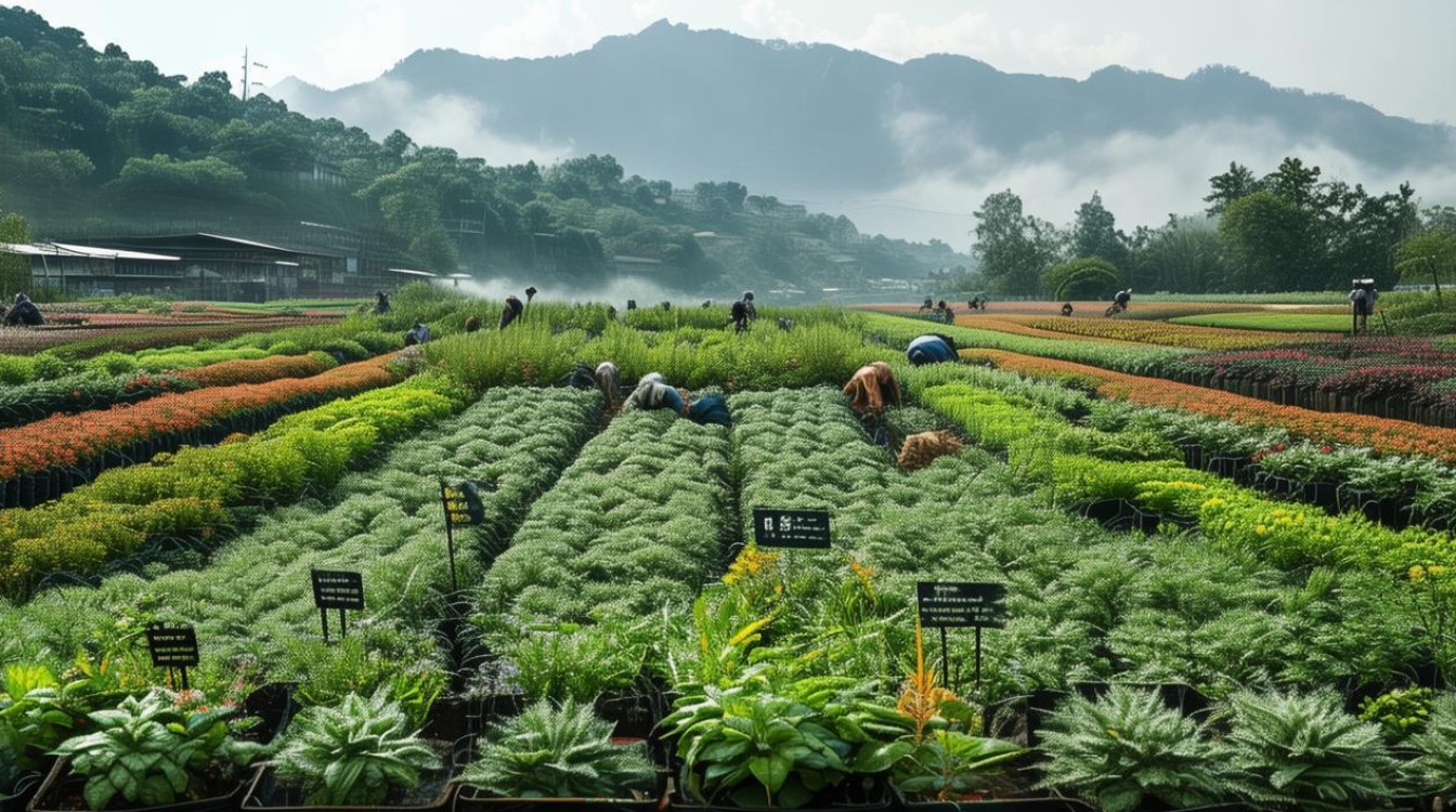 中国中药材生产基地