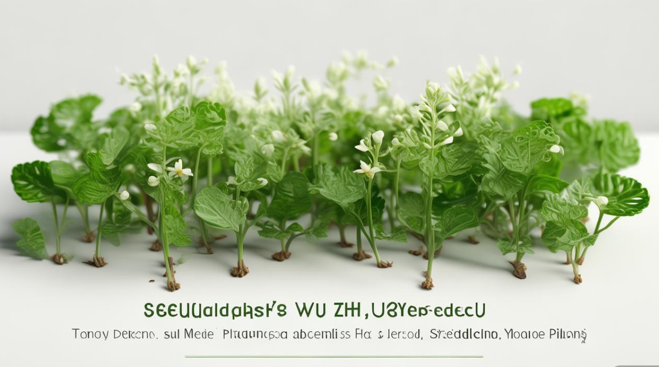中药材中花吴茱萸种苗