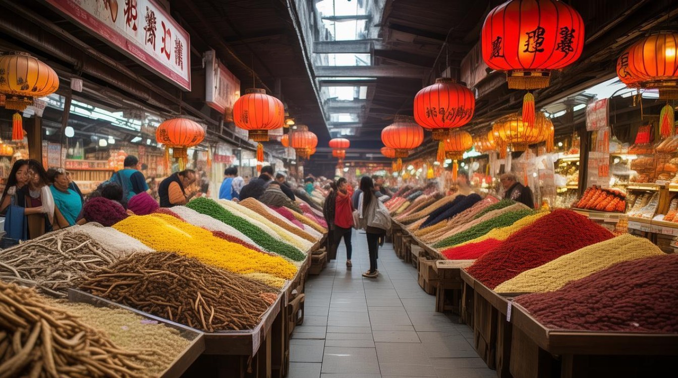 汉中最大的中药材市场