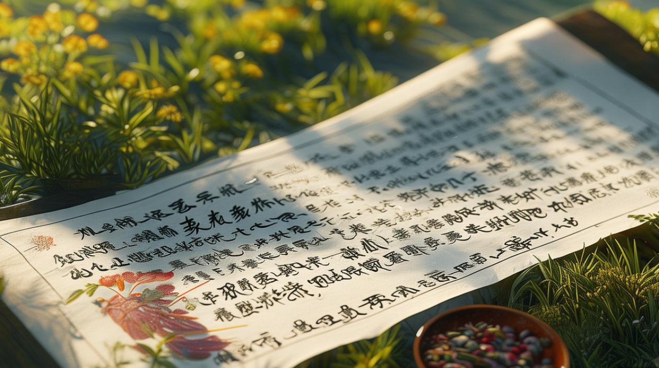 称赞中草药的诗句
