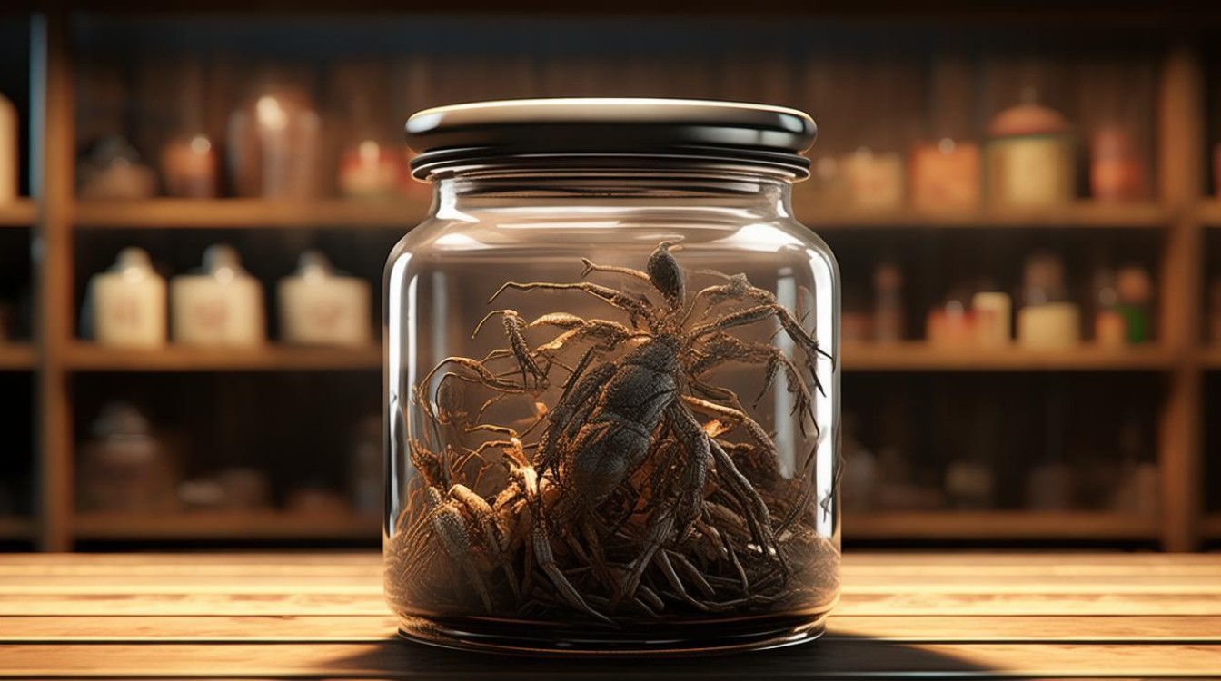 中草药中的蝎子