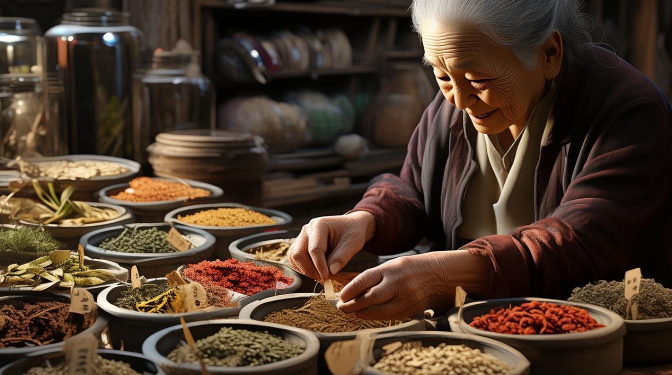 中草药婆婆针