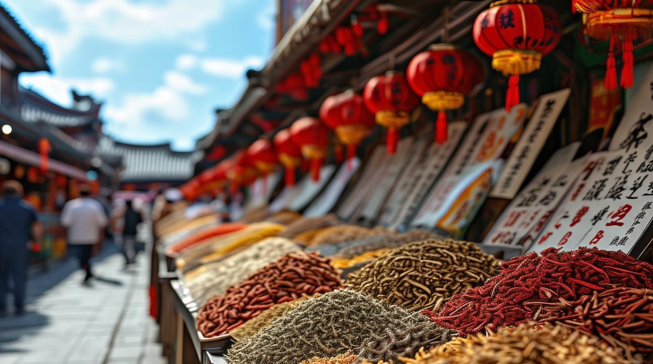 中国中药材集散基地