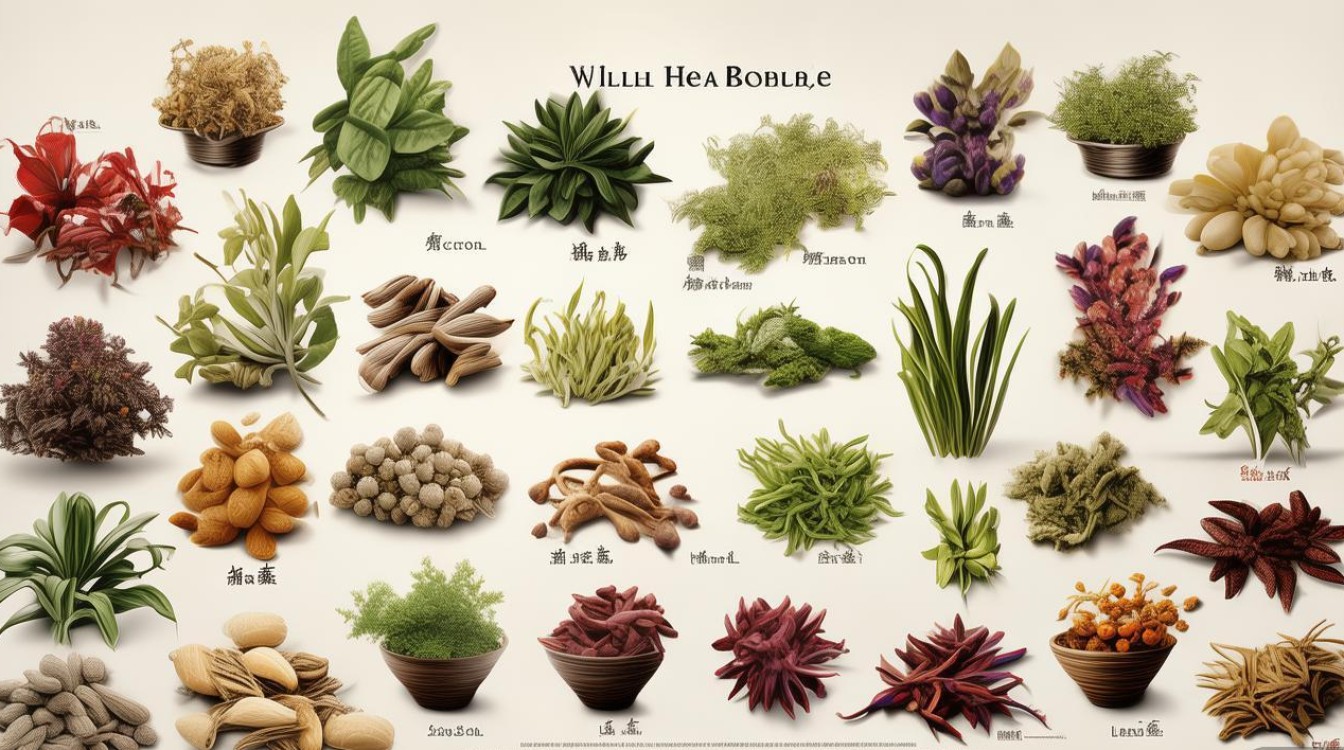 感冒野生中草药图