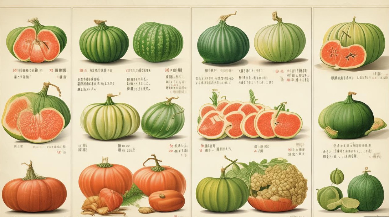 瓜类的中草药图