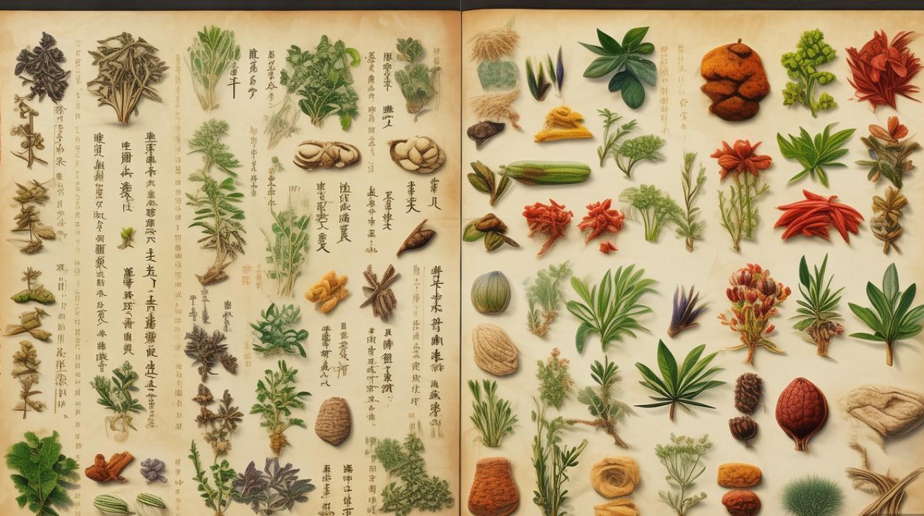 中草药彩图识别大全