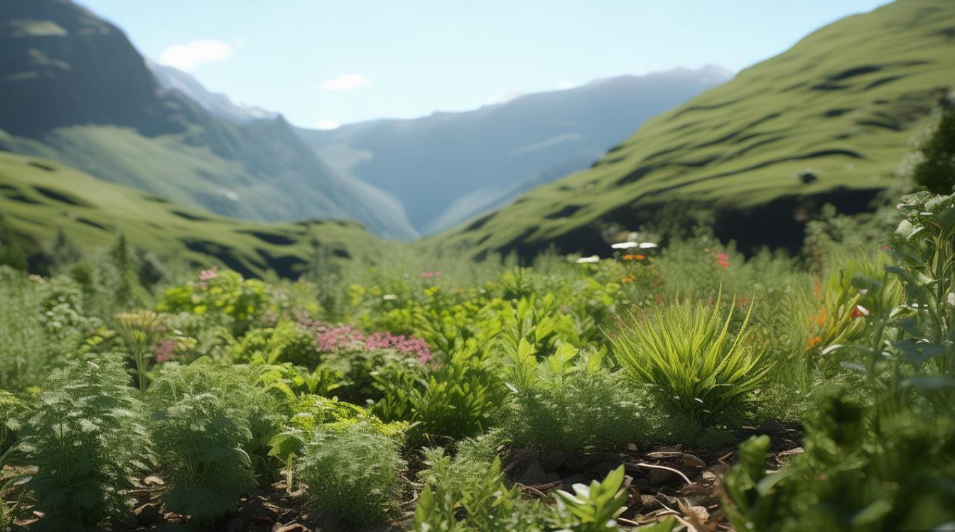 适合山林种植的药材