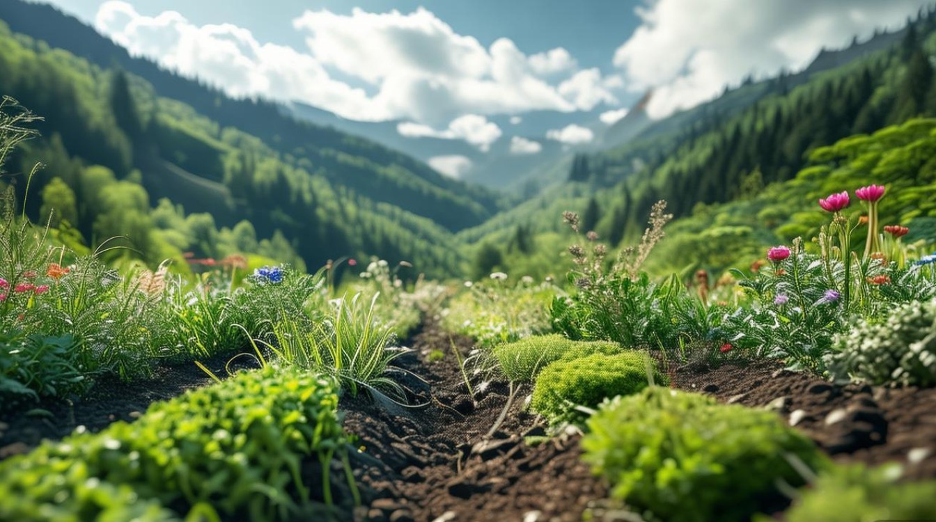 适合山林种植的药材