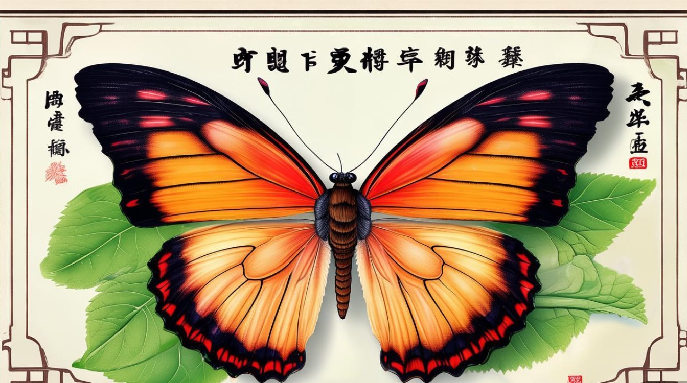 中草药桑蝴蝶图片
