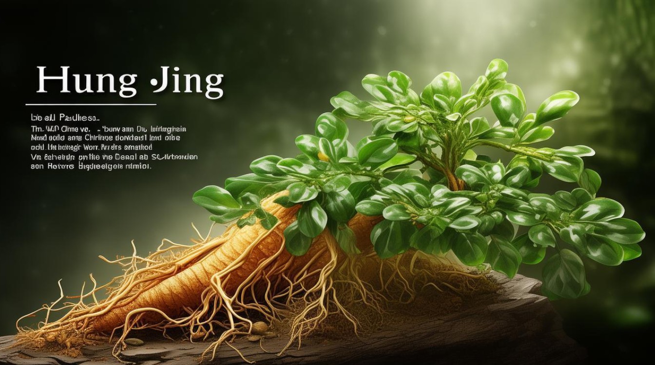 黃精中草药图