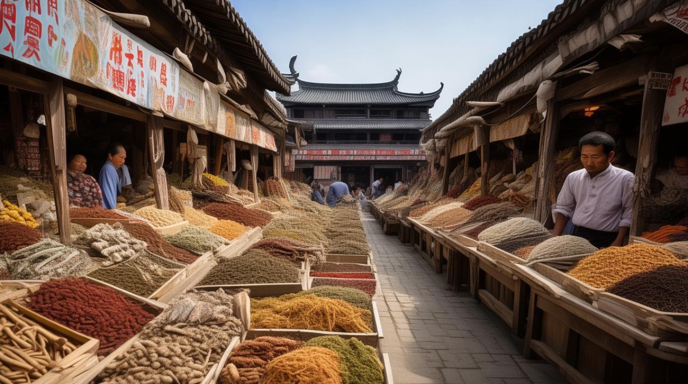 河北安国药材市场历史
