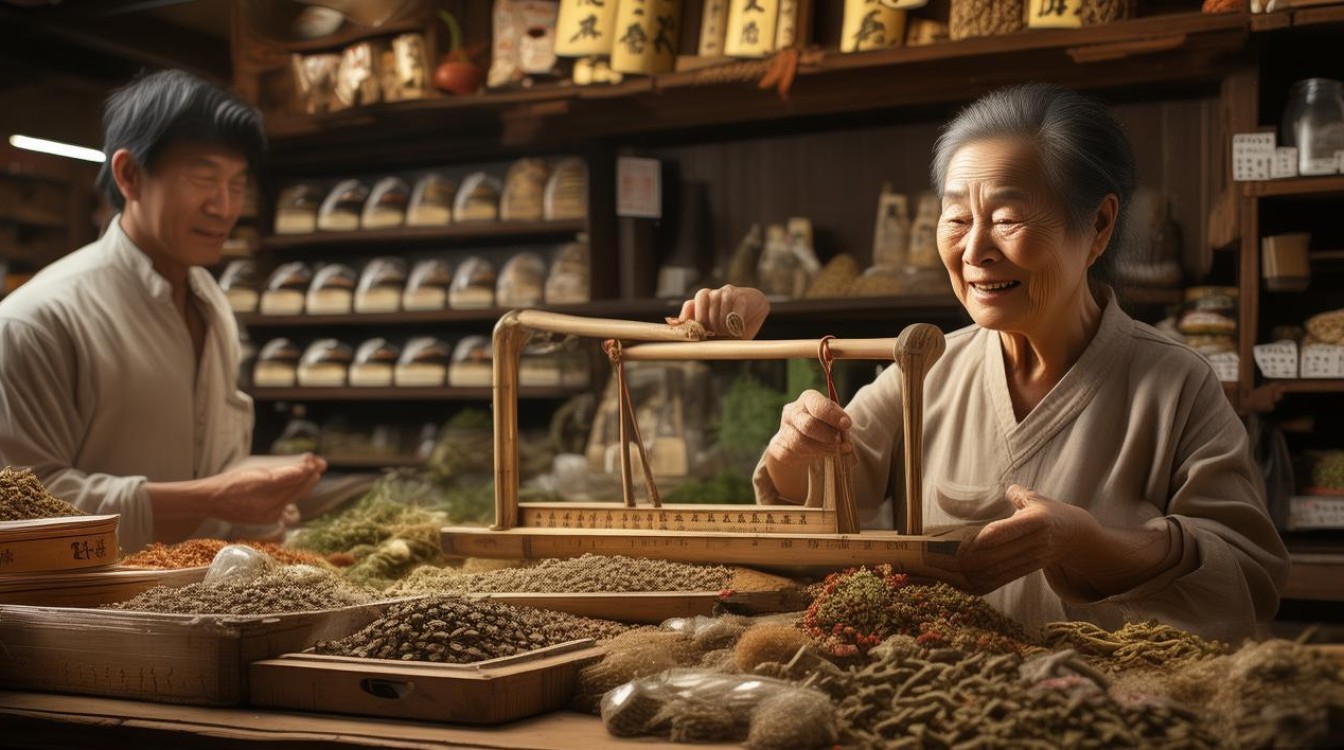 买药材的称怎么算钱