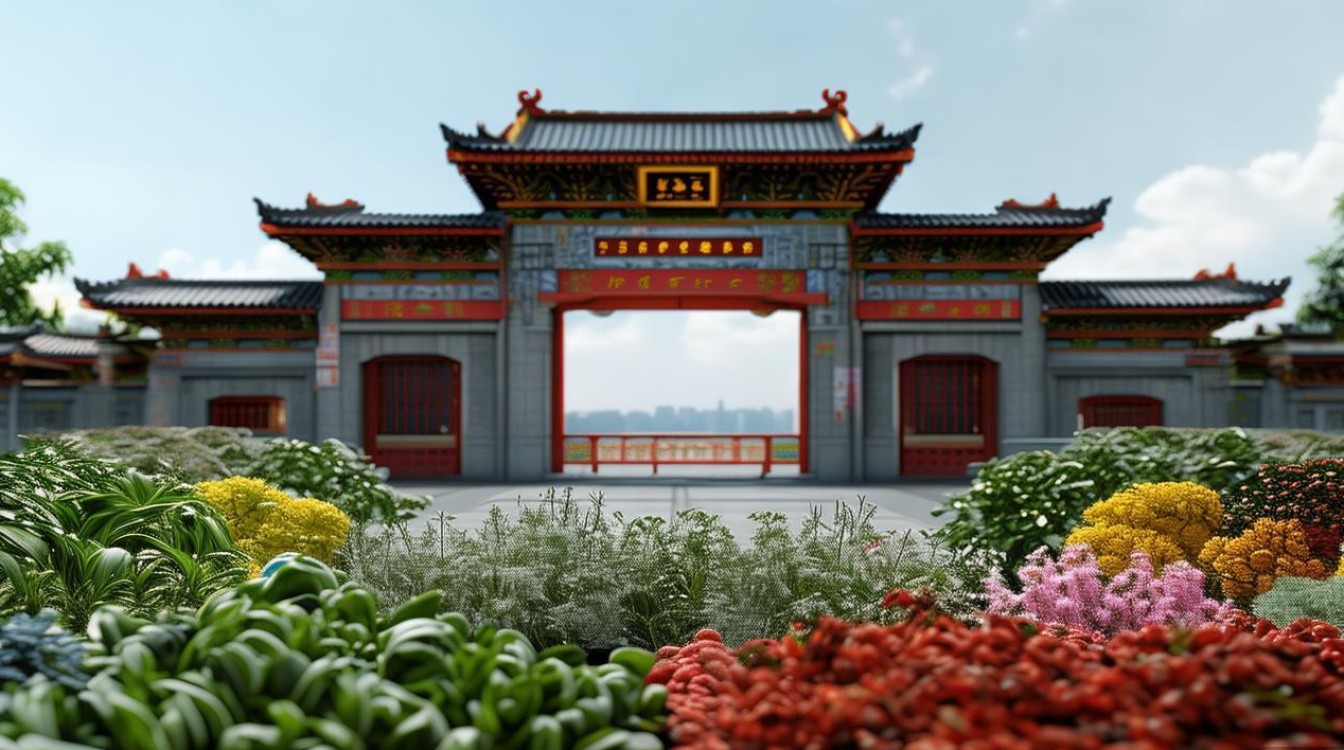 中草药把守天门图片