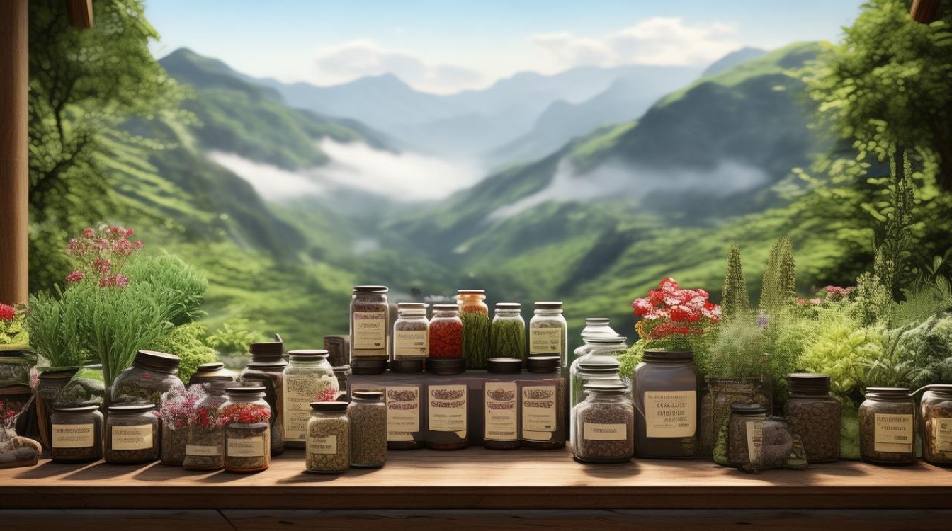 中草药青山汤