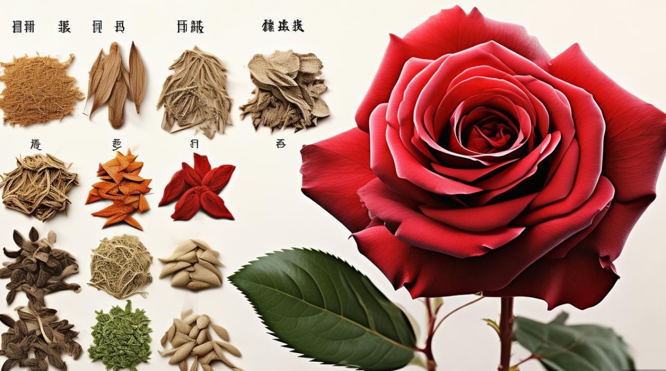 玫瑰花中药材