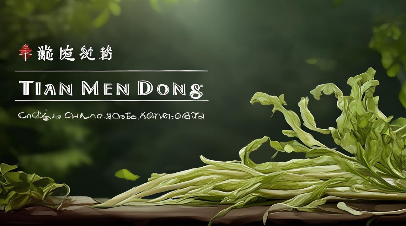 中草药天冬图