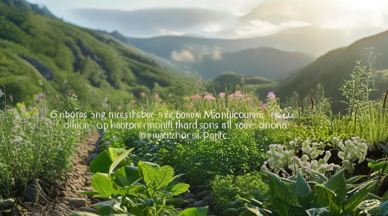 山地种什么药材好