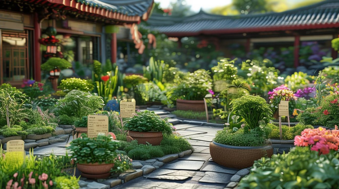 中草药园胡